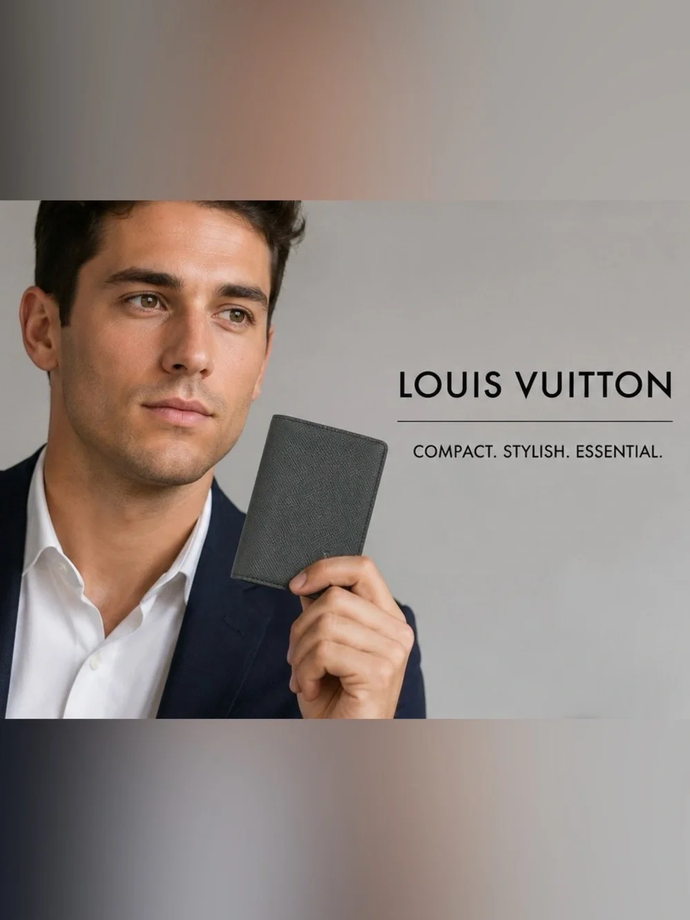Louis Vuitton Green (Epicea) Tiaga Leather ID/Card/Pass Case